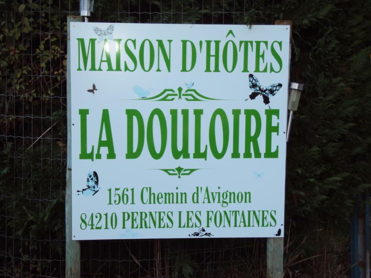 B&B La Douloire Pernes-les-Fontaines Exterior foto